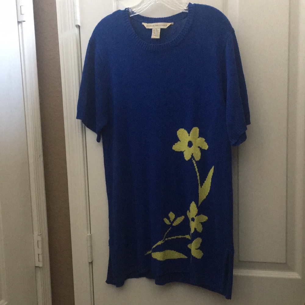 FINAL MARKDOWN Melrose silk studio silk blend top large